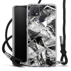 Carry Case Transparent Fabric black/silver