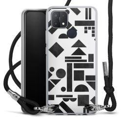 Carry Case Transparent Fabric black/silver