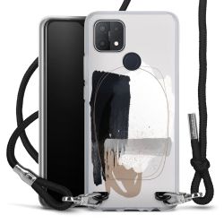 Carry Case Transparent Fabric black/silver