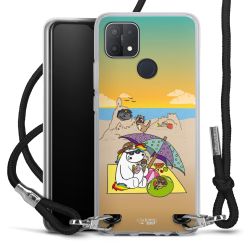 Carry Case Stoff schwarz/silber