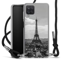 Carry Case Transparent Fabric black/silver