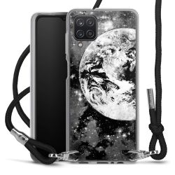 Carry Case Transparent Fabric black/silver