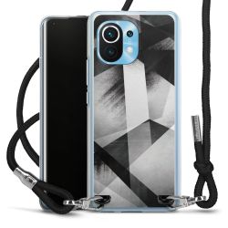 Carry Case Transparent Fabric black/silver