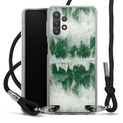 Carry Case Transparent Fabric black/silver