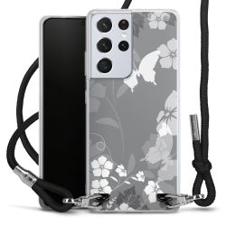 Carry Case Transparent Fabric black/silver