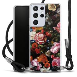 Carry Case Transparent Fabric black/silver