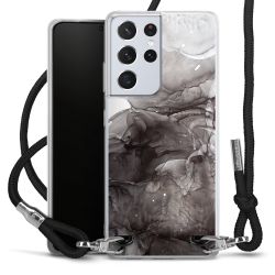 Carry Case Transparent Fabric black/silver