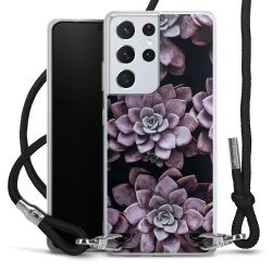 Carry Case Transparent Fabric black/silver