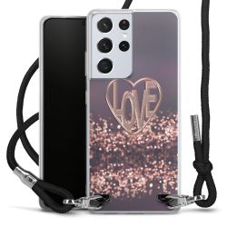 Carry Case Transparent Fabric black/silver