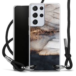 Carry Case Transparent Fabric black/silver