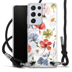 Carry Case Transparent Fabric black/silver