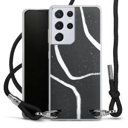 Carry Case Transparent Fabric black/silver