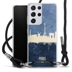 Carry Case Transparent Fabric black/silver