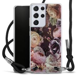 Carry Case Transparent Fabric black/silver