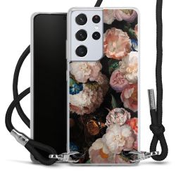 Carry Case Transparent Fabric black/silver