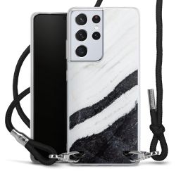 Carry Case Transparent Fabric black/silver