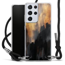 Carry Case Transparent Fabric black/silver