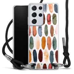 Carry Case Transparent Fabric black/silver