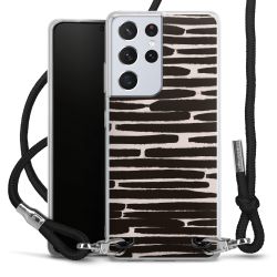 Carry Case Transparent Fabric black/silver