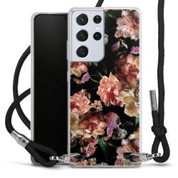 Carry Case Transparent Fabric black/silver