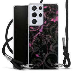 Carry Case Transparent Fabric black/silver