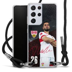 Carry Case Stoff schwarz/silber