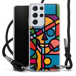 Carry Case Fabric black/silver