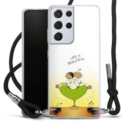 Carry Case Stoff schwarz/silber