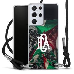 Carry Case Stoff schwarz/silber