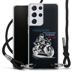 Carry Case Stoff schwarz/silber