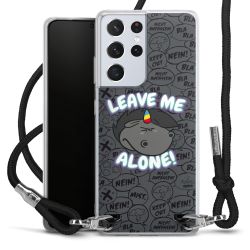 Carry Case Stoff schwarz/silber