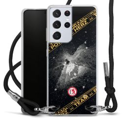 Carry Case Stoff schwarz/silber