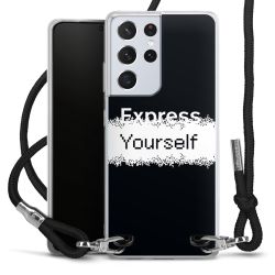 Carry Case Fabric black/silver