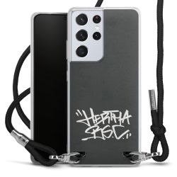 Carry Case Stoff schwarz/silber