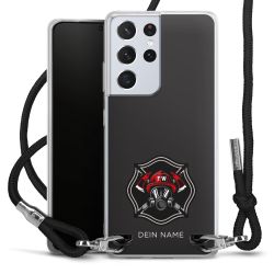 Carry Case Stoff schwarz/silber