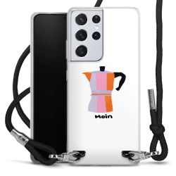 Carry Case Stoff schwarz/silber