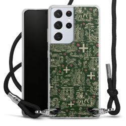 Carry Case Stoff schwarz/silber