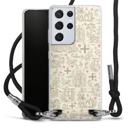 Carry Case Stoff schwarz/silber