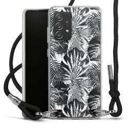 Carry Case Transparent Fabric black/silver