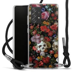 Carry Case Transparent Fabric black/silver