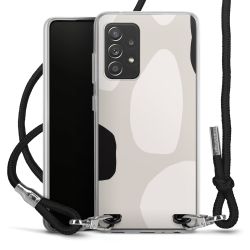 Carry Case Transparent Fabric black/silver