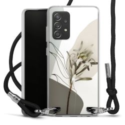 Carry Case Transparent Fabric black/silver