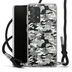 Carry Case Transparent Fabric black/silver