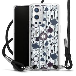 Carry Case Transparent Fabric black/silver