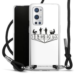 Carry Case Transparent Fabric black/silver