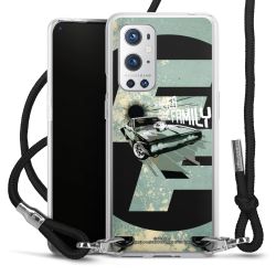 Carry Case Transparent Fabric black/silver