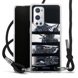 Carry Case Transparent Fabric black/silver