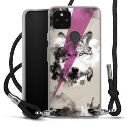 Carry Case Transparent Fabric black/silver