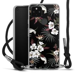 Carry Case Transparent Fabric black/silver