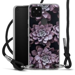 Carry Case Transparent Fabric black/silver